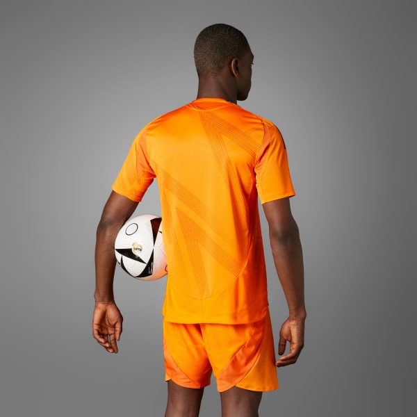 Orange Maillot Extérieur Real Madrid 24/25 Authentique