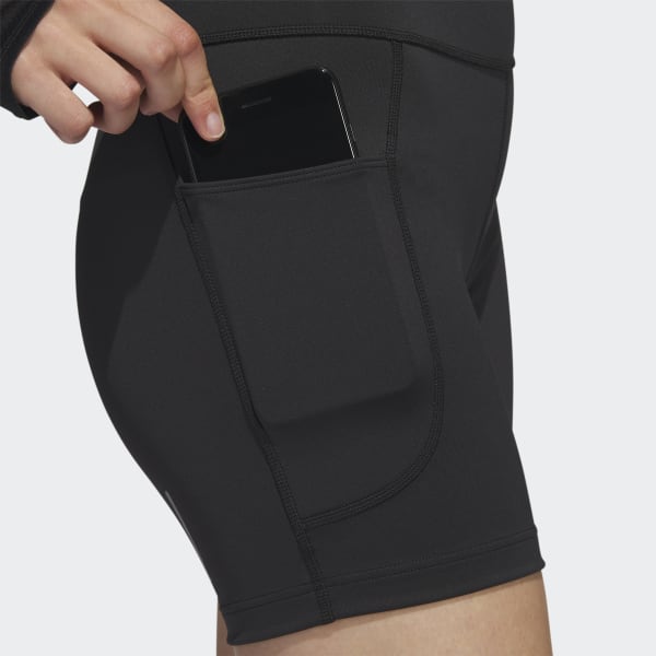 Schwarz DailyRun 5-Inch kurze Leggings