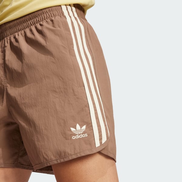 adidas Adicolor Classics Sprinter Shorts - Brown | Free
