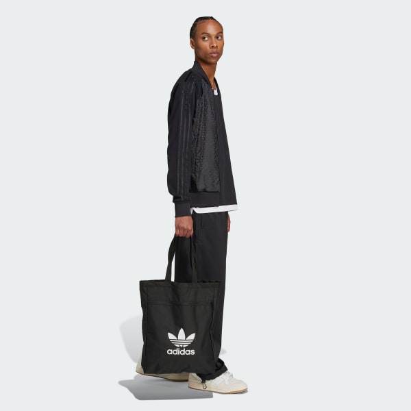 Black Mono Track Top