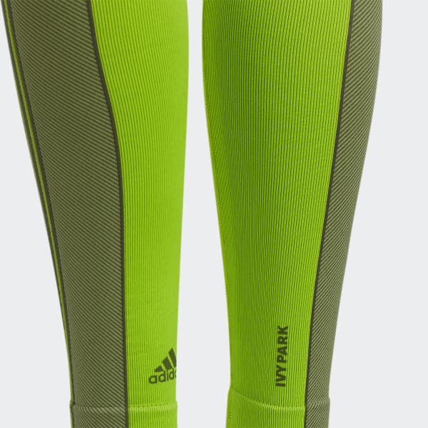 Green 3-Stripes Knit Tights 2.0