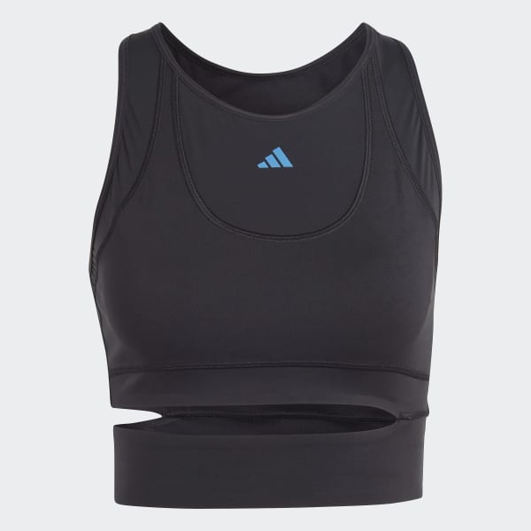 Zwart Tailored HIIT HEAT.RDY Crop Training Tanktop