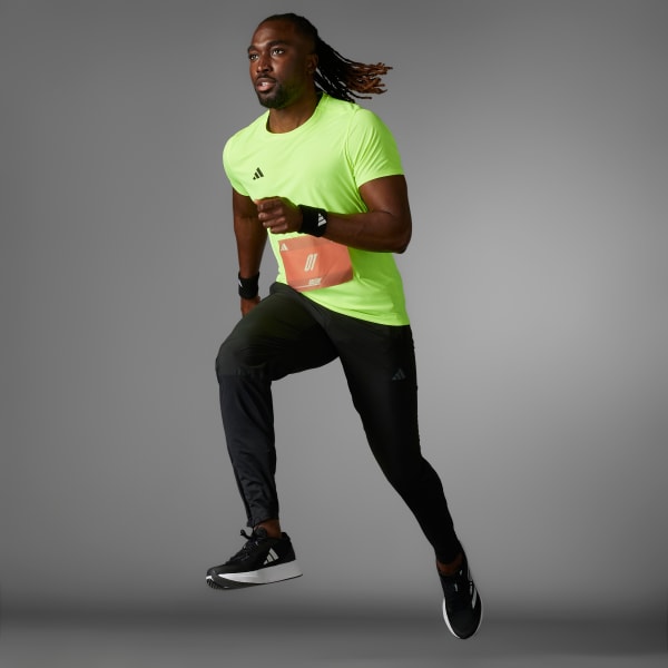 Verde Remera de Running Adizero Essentials