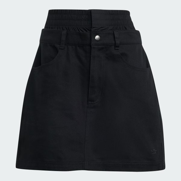 ★adidas originals★W FIREBIRD UTILITY MINI SKIRT★追跡可 adidas Firebird Utility Mini Skirt - Black | Free Shipping