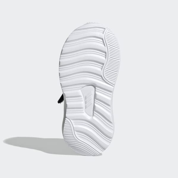 Negro Tenis FortaRun Cordones Elásticos Tira de Ajuste Running