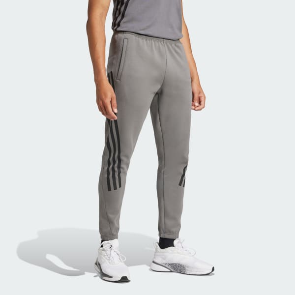 Grey Future Icons 3-Stripes Pants