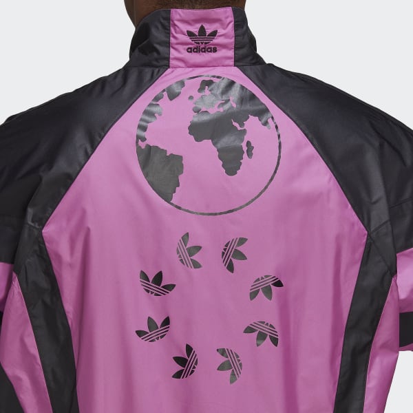 Lilla adidas Rekive Graphic Treningsjakke TV721