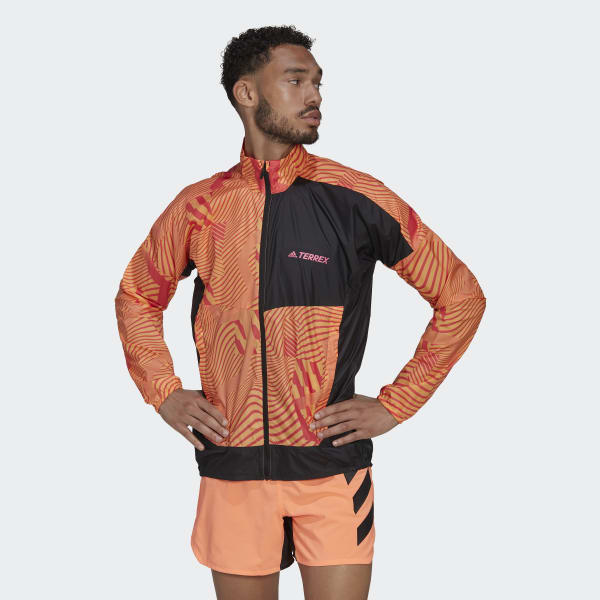 adidas TERREX Trail Running BCA Printed Wind - | Men's | adidas US