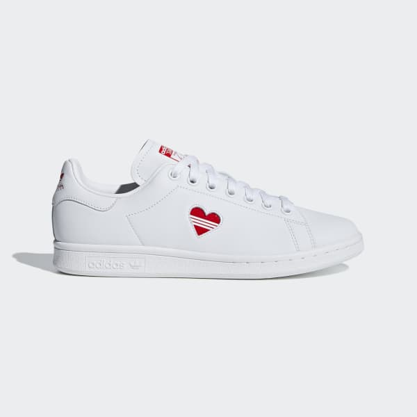 stan smith femme coeur rouge