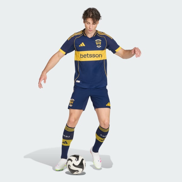 Azul Shorts Titular Boca Juniors 25/26 (Versión Jugador)