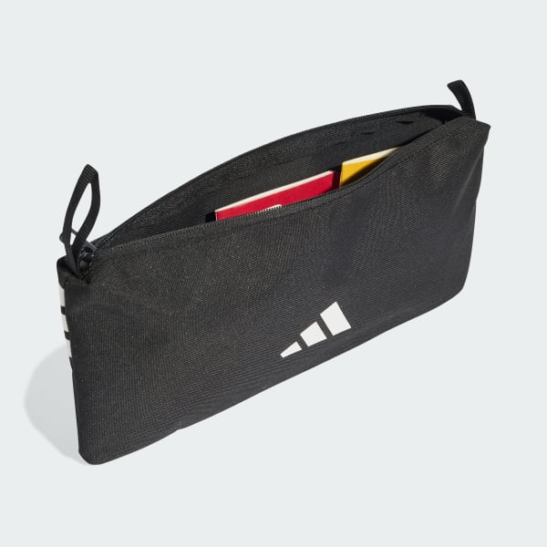 Black Flat Pencil Case