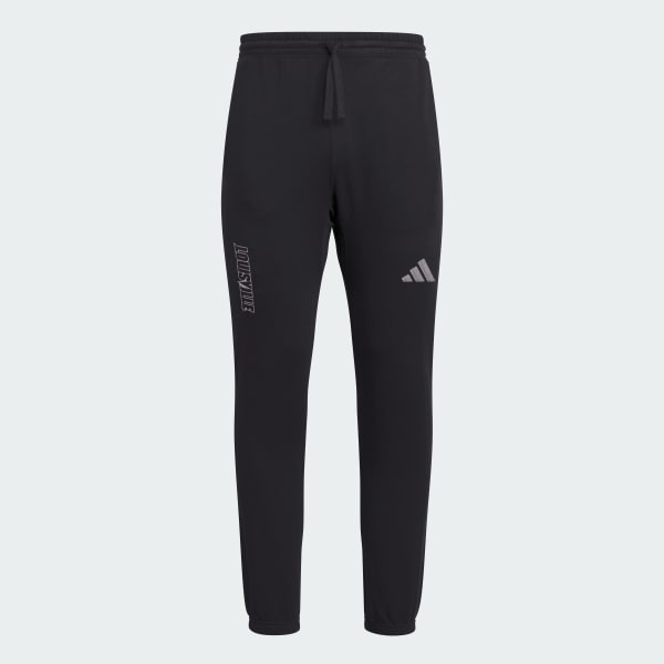 adidas ALL SZN FRENCH TERRY REGULAR TAPERED PANT - Black | Free