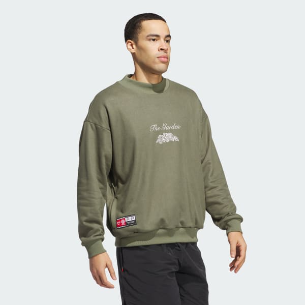 Vert Sweat-shirt ras-du-cou FC Bayern Garden (Non genré)