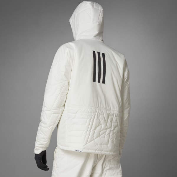 Λευκό Terrex MYSHELTER PrimaLoft Hooded Padded Jacket AW051