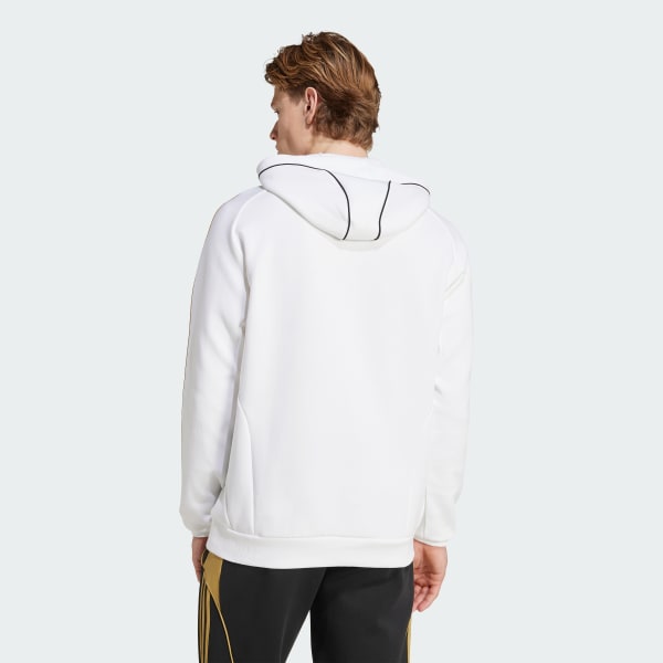 adidas Los Angeles FC UBP Travel Hoodie - White | Free