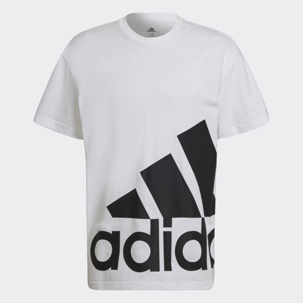 Branco Camiseta Essentials Giant Logo