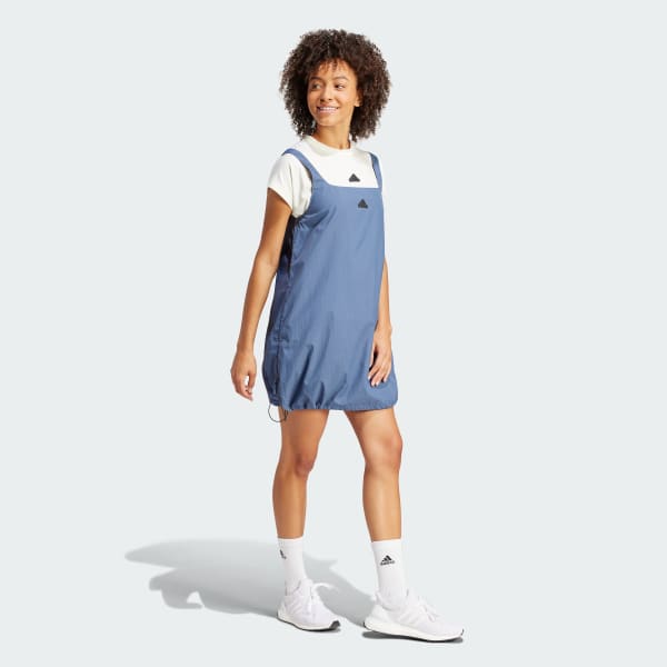 Navy blue adidas dress new arrivals