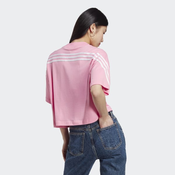 Pink Future Icons 3-Stripes Tee