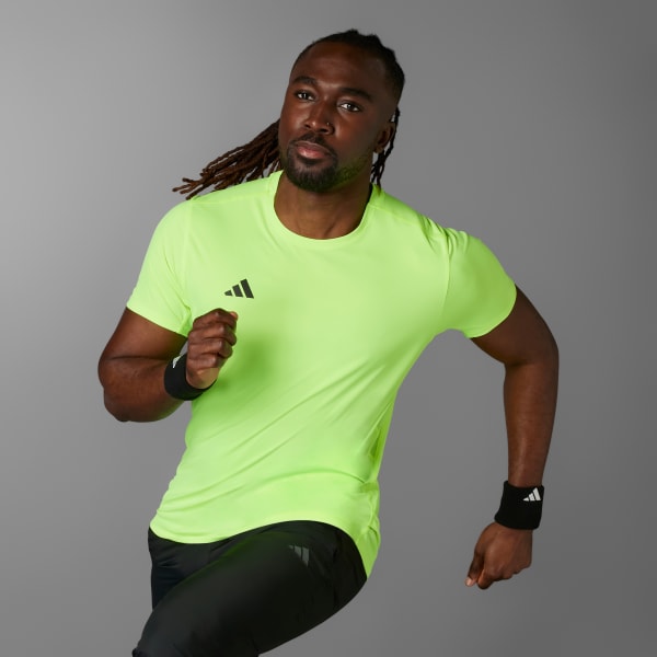 Verde Remera de Running Adizero Essentials