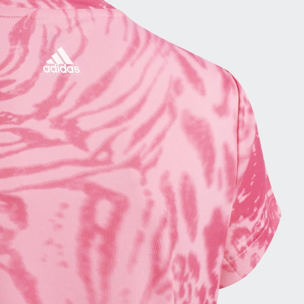 Pink AEROREADY Sport Icons Animal Print Tee