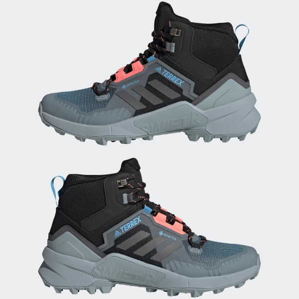 Μαύρο Terrex Swift R3 Mid GORE-TEX Hiking Shoes KYX32