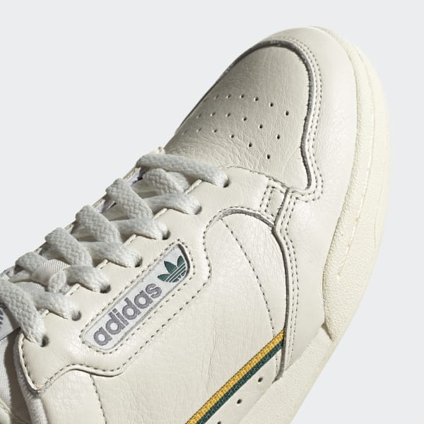 adidas continental 80 green stripe