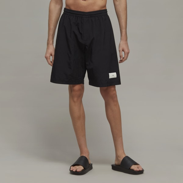 Nero Y-3 Mid-Length Swim Shorts