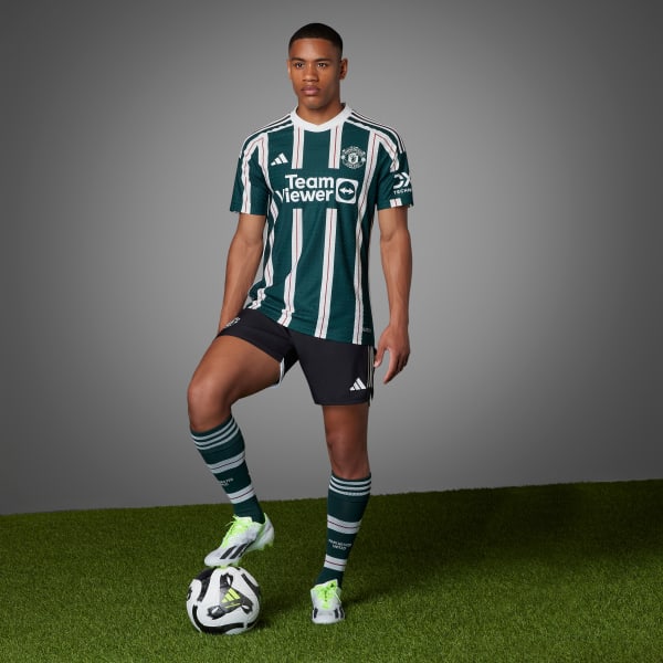 Verde Camisa 2 Manchester United 23/24 Authentic