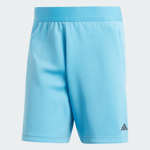Blue Yoga Training Shorts
