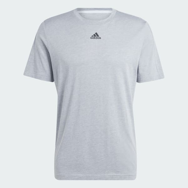 Azul Polera jaspeada