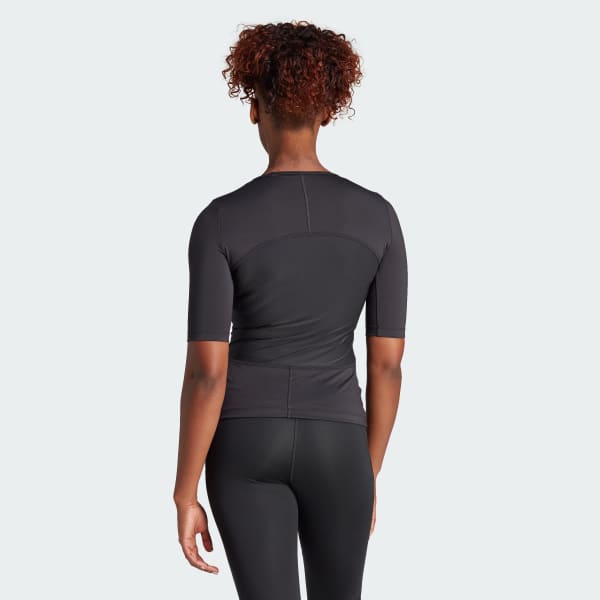 Black adidas by Stella McCartney TruePurpose Training Tee