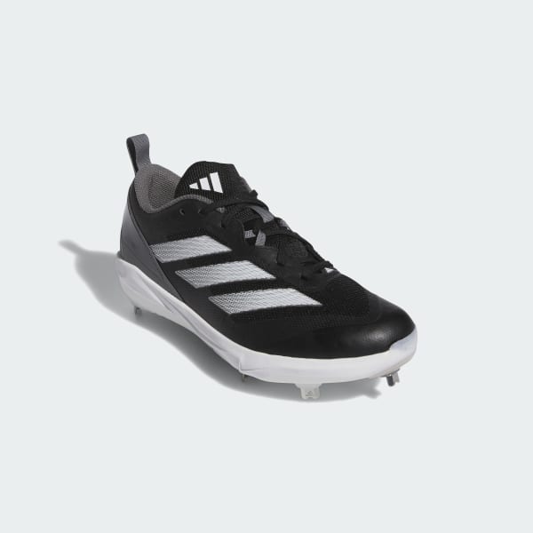 Zwart Adizero Instinct Softbalschoenen met Spikes