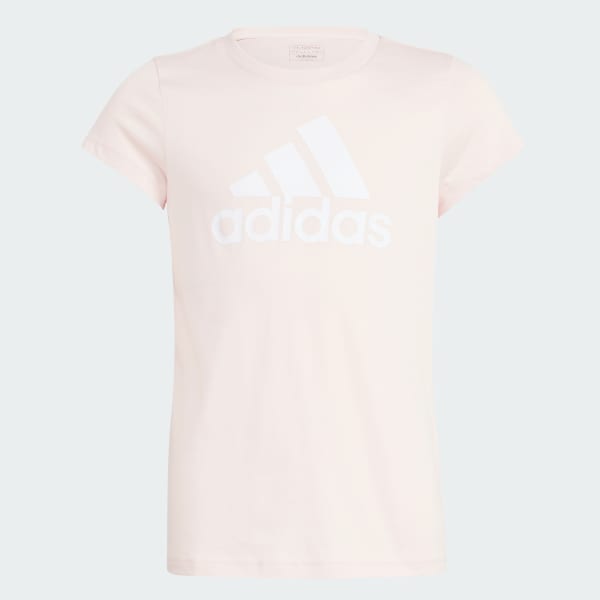 Merah-muda Tee Big Logo Cotton Essentials