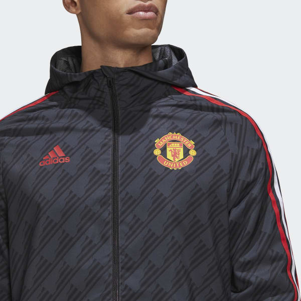 Grigio Giacca a vento DNA Manchester United FC MMU03