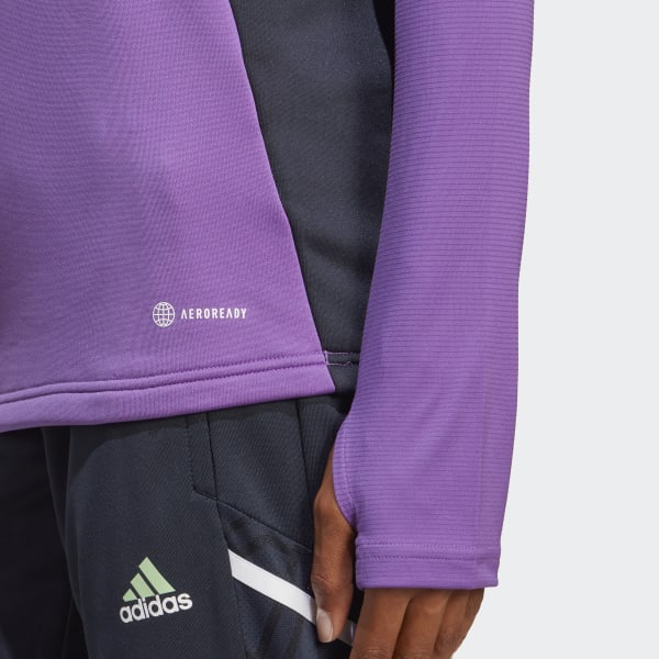 Fioletowy Real Madrid Condivo 22 Training Top