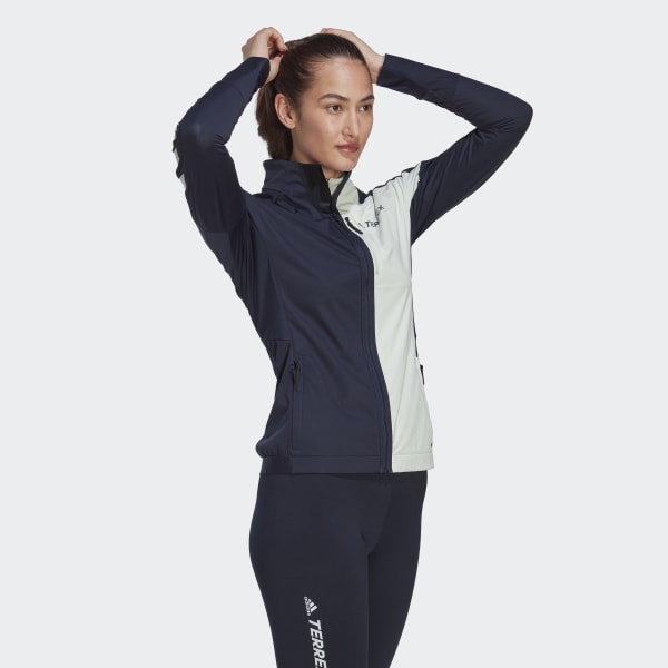 Blue Terrex Xperior Cross-Country Ski Soft Shell Jacket