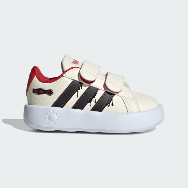 White ADIDAS 20TH CENTURY FOX HOME ALONE GRAND COURT SHOES INFANTS