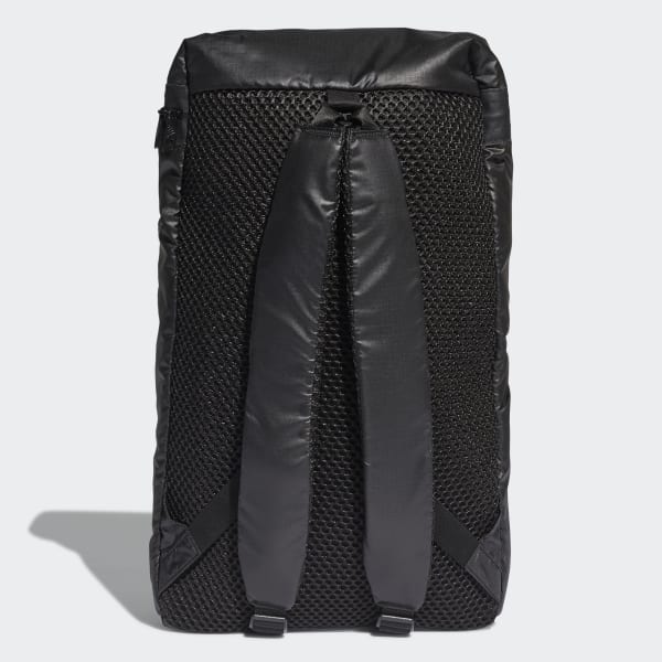 Negro Mochila Sport Flap Ripstop