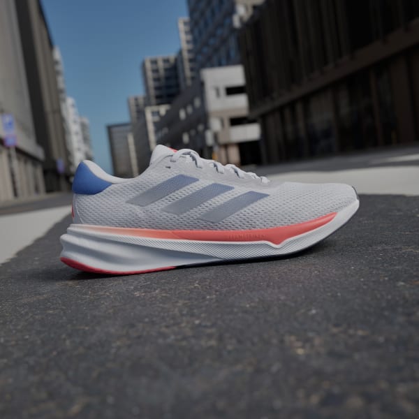 White Supernova Stride Running Shoes