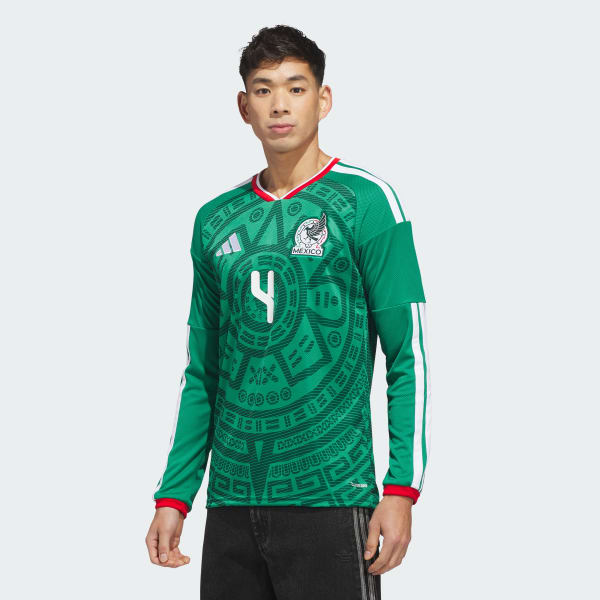 Mexico 26 Home Long Sleeve Jersey