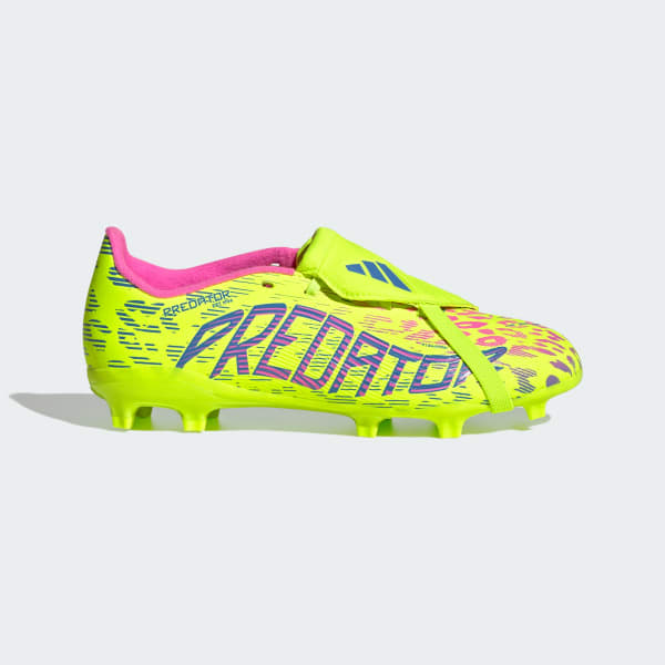 Gron Predator League Fold-Over Tongue Firm Ground Fotbollsskor