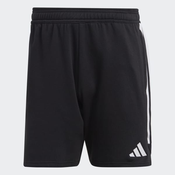 Schwarz Tiro 23 League Sweat Shorts
