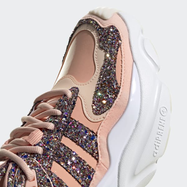 adidas originals magmur runner in pink glitter