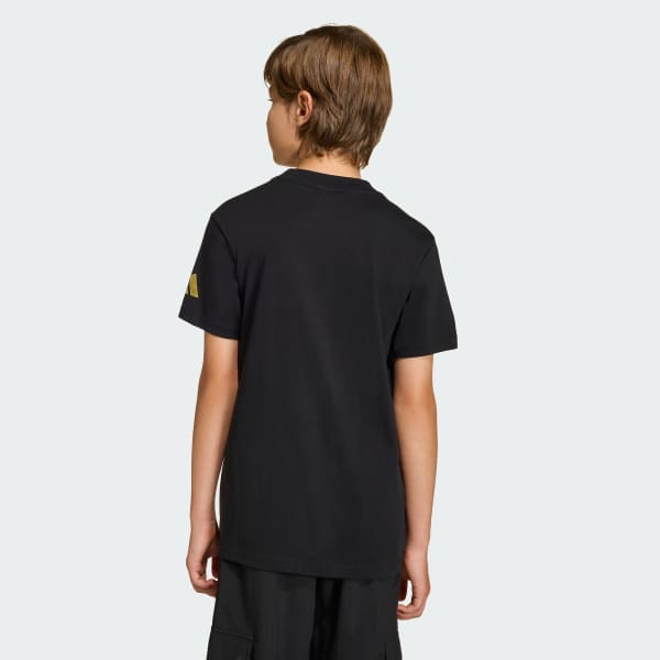 Negro Playera Copa Mundial de la FIFA 26™ Emblema Oficial para Niños