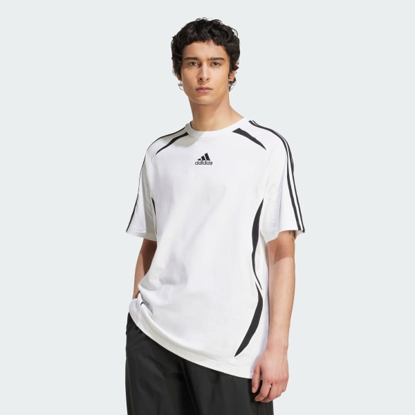 Hvit Teamgeist Cotton T-skjorte