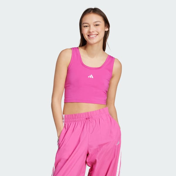 Ροζ Essentials Small Logo Cotton Lifestyle Tank Top