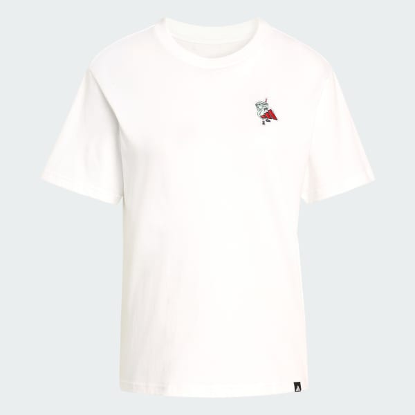 White FOOD REGULAR GRAPHIC T-SHIRT