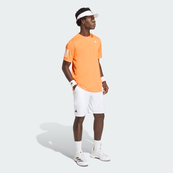 Orange Club Tennis CLIMACOOL 3-Streifen T-Shirt