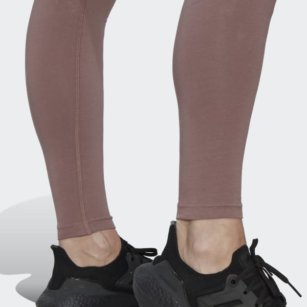 Morado Calzas Algodón Essentials (Maternidad) Tiro Alto 28689