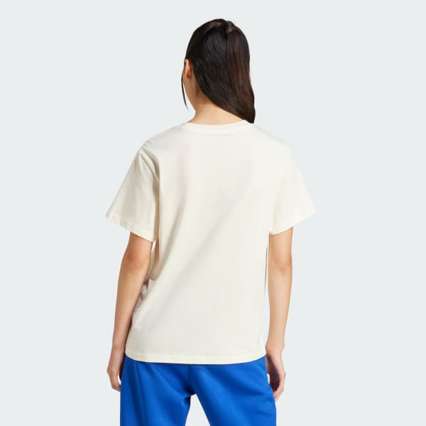 Blanco Polera Future Icons Estampada